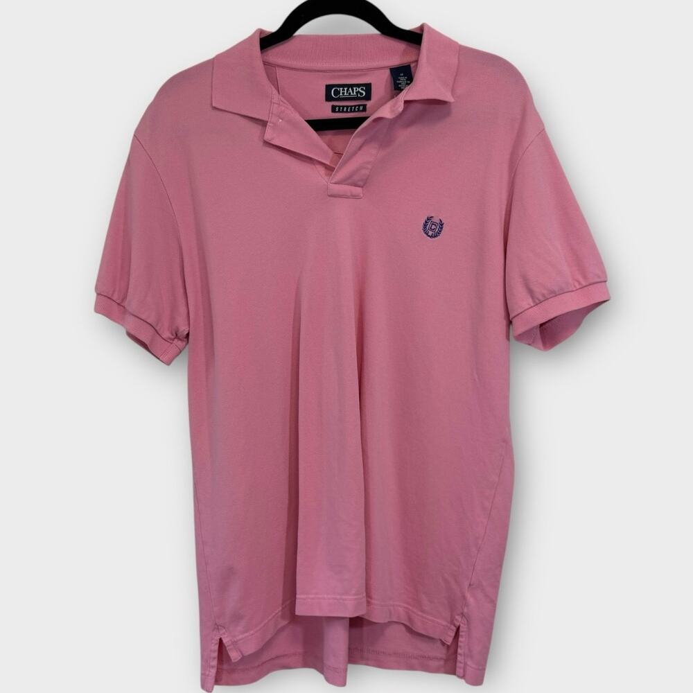 Bundle of 4 bright & pastel men’s polo shirts size medium pink, teal, baby blue - Picture 2 of 10